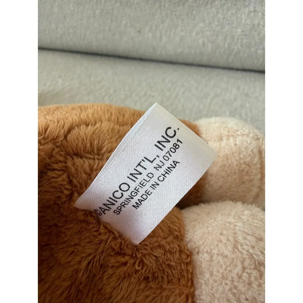 Anico Plush Toy Stuffed Lion Long Body Lion Messy Hair